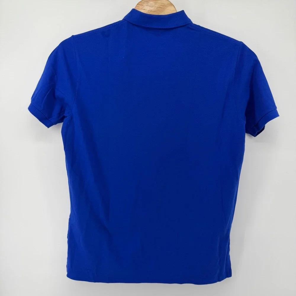 Polo Ralph Lauren Polo Mens XL Blue Classic Fit Cotton Mesh Short Sleeve Shirt